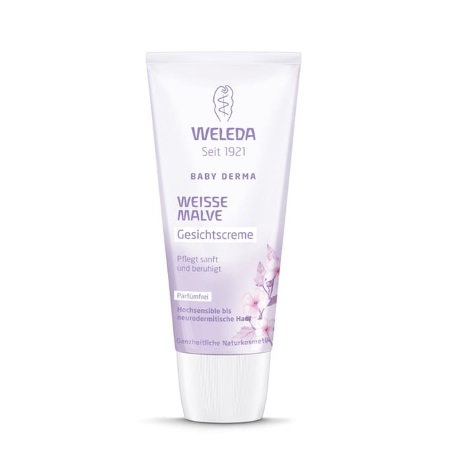 Weleda Baby Derma White Mallow Face Cream Κρέμα Προσώπου με Μολόχα 50ml