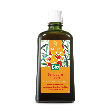 Weleda Αγνός Χυμός Ιπποφαές με Βιταμίνη C 200ml