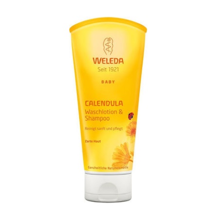 Weleda Baby Βρεφικό Σαμπουάν & Αφρόλουτρο Καλέντουλας 200ml
