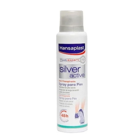 Hansaplast Silver Active Ανθιδρωτικό Σπρέι Ποδιών 150ml