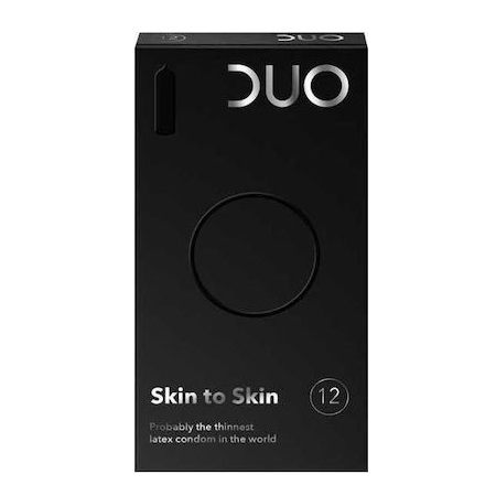 Duo Skin to Skin Προφυλακτικό Πολύ Λεπτό 12 τεμάχια