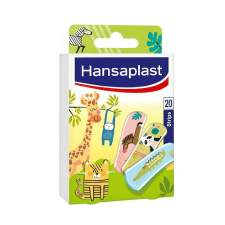 Hansaplast Αυτοκόλλητα Επιθέματα Animals για Παιδιά 20 τεμάχια