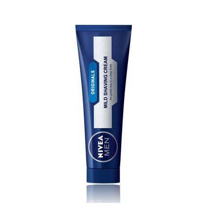 Nivea Shaving Cream Originals Απαλή Κρέμα Ξυρίσματος 100ml