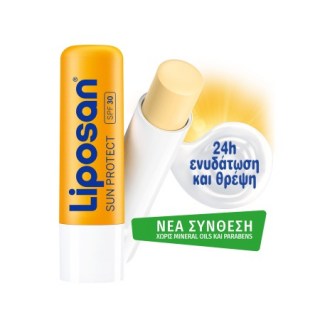 Liposan Sun Protect SPF30 Βάλσαμο Χειλιών 4.8gr