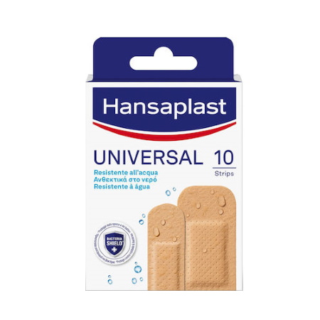 Hansaplast Universal Water resistant Επιθέματα Ανθεκτικά στο Νερό 10 τεμάχια