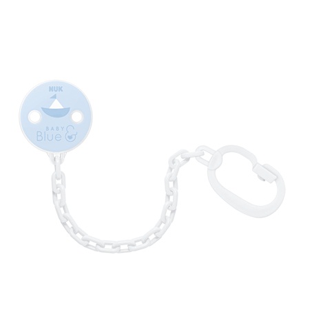 Nuk Αλυσίδα Πιπίλας Baby Blue 1 τεμάχιο