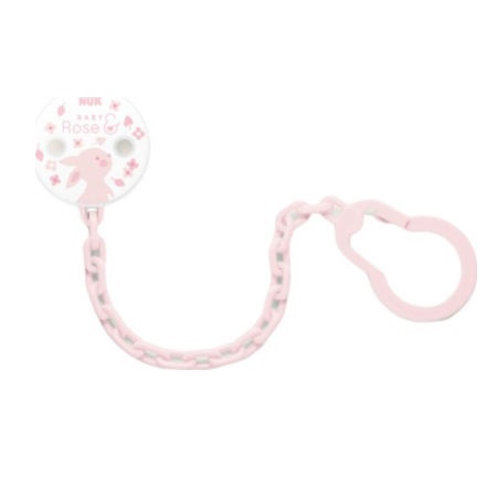 Nuk Αλυσίδα Πιπίλας Baby Rose 1 τεμάχιο