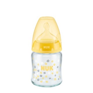 Nuk First Choice Plus Γυάλινο Μπιμπερό με Θηλή Latex από 0-6m 120ml