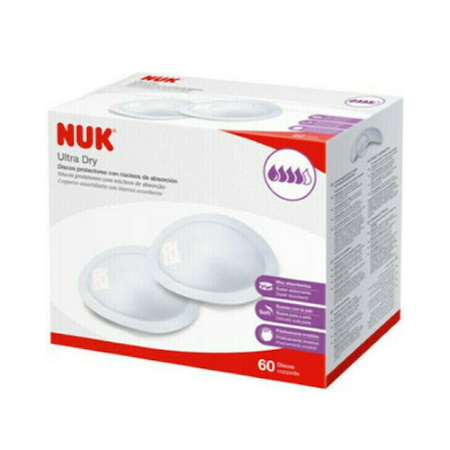 Nuk Επιθέματα Στήθους Ultra Dry 60 τεμάχια