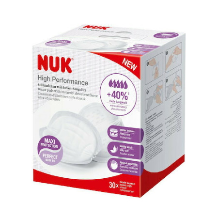 Nuk Επιθέματα Στήθους Soft Ultra Dry 30 τεμάχια
