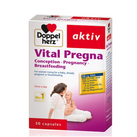 Doppelherz Vital Pregna 30 κάψουλες