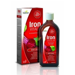 Hubner Iron Vital F Tonic Συμπλήρωμα Σιδήρου 250ml