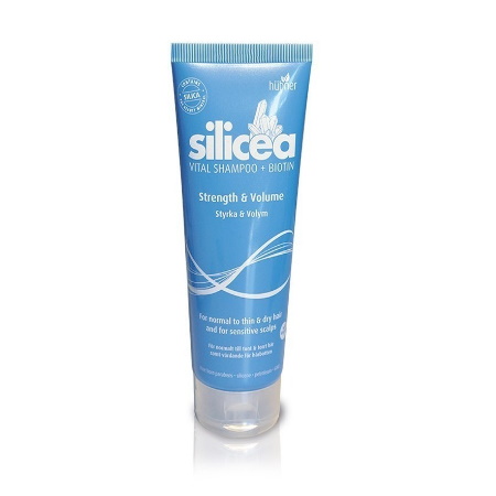 Hubner Silicea Vital Shampoo + Biotin Strength & Volume Σαμπουάν με Βιοτίνη για Όγκο & Υγιή Μαλλιά 200ml