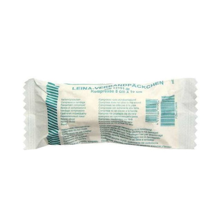 Leina Werke Verbandpackchen Αιμοστατικός Eπίδεσμος Επίδεσμος 8cm x 10cm