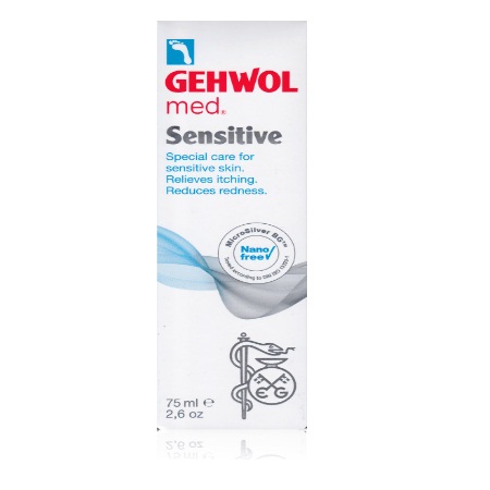 Gehwol Med Sensitive Κρέμα Ειδικής Φροντίδας για το Ευαίσθητο Δέρμα των Ποδιών 75ml