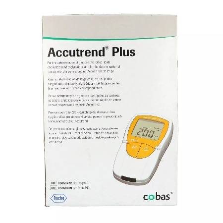 Roche Accutrend Plus Μετρητής Γλυκόζης, Χοληστερόλης και Τριγλυκεριδίων 1 Τεμάχιο