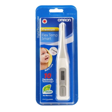 Omron Flex-Temp Smart Ψηφιακό Εύκαμπτο Θερμόμετρο Πυρετού 1 τεμάχιο