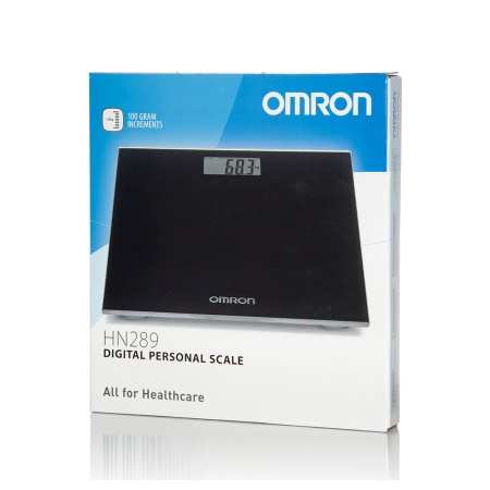 Omron HN289 Γυάλινη Ψηφιακή Ζυγαριά Μπάνιου