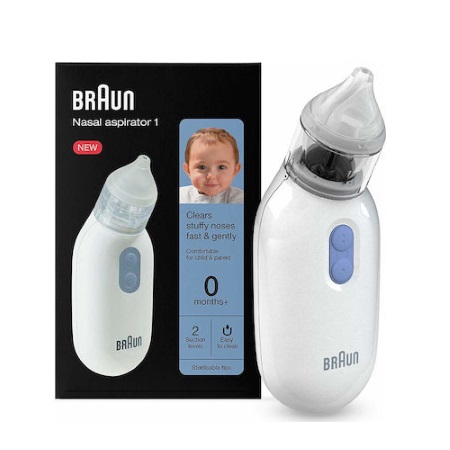 Braun BNA 100EU Nasal Aspirator Ρινική Αναρρόφηση 1 τεμάχιο