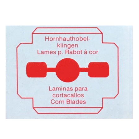 Solingen Corn Blades Ξυραφάκια για Κόφτη Κάλων 100 τεμάχια