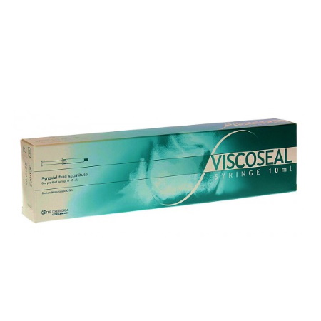Viscoseal Syringe 10ml x 0,5% Υαλουρονικό Νάτριο 50mg/10ml 1 σύριγγα