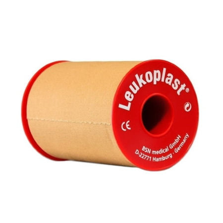Leukoplast Αυτοκόλλητη Επιδεσμική Ταινία 10cm x 5m 1 τεμάχιο