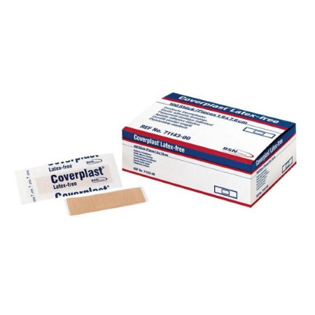 Herbi Feet Ορθογώνιες λωρίδες Stretch Fabric Coverplast (2.5cmx7.6cm) 100 τεμάχια
