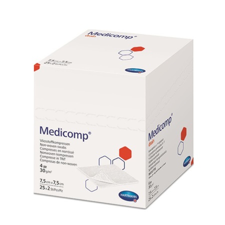 Hartmann Medicomp Γάζα Non-Woven 10x10cm 2x25 τεμάχια