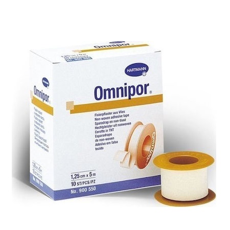 Hartmann Omnipor Αυτοκόλλητη Ταινία Στερέωσης 5m x 1,25cm 1 τεμάχιο