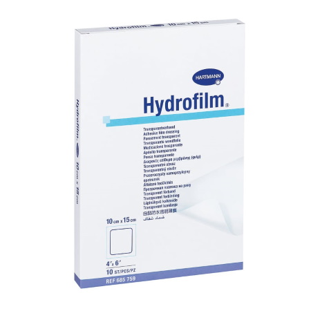 Hartmann Hydrofilm Επιθέματα Κολλητικά Διαφανές 15x20cm 10 τεμάχια