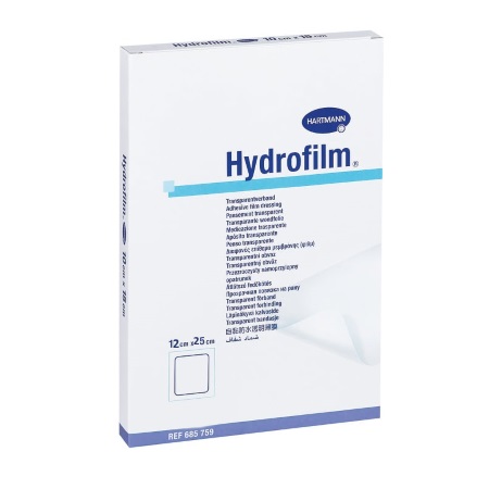 Hartmann Hydrofilm Plus Αδιάβροχη Αυτοκόλλητη Γάζα 12x25cm 25 τεμάχια