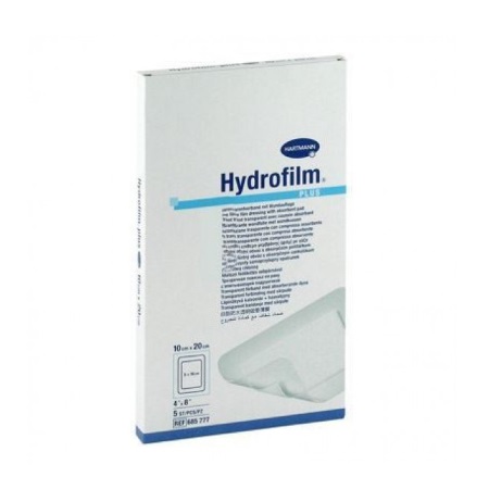 Hartmann Hydrofilm Plus Αδιάβροχη Αυτοκόλλητη Γάζα 10x20cm 5 τεμάχια