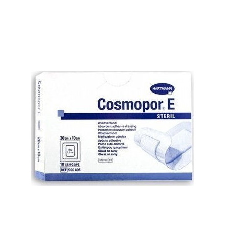 Hartmann Cosmopor E αυτοκόλλητη αποστειρωμένη γάζα 10x20cm 10 τεμάχια