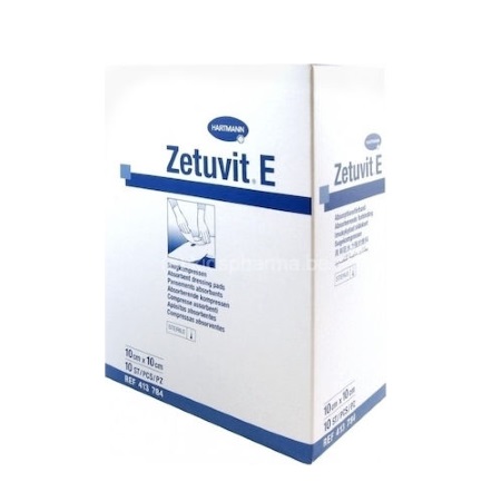 Hartmann Zetuvit E Αποστειρωμένα Επιθέματα Γάζας 10x20mm 25 τεμάχια