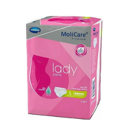Hartmann Molicare Premium Lady Pants Large Γυναικείο Εσώρουχο 5 Σταγόνων 7 τεμάχια