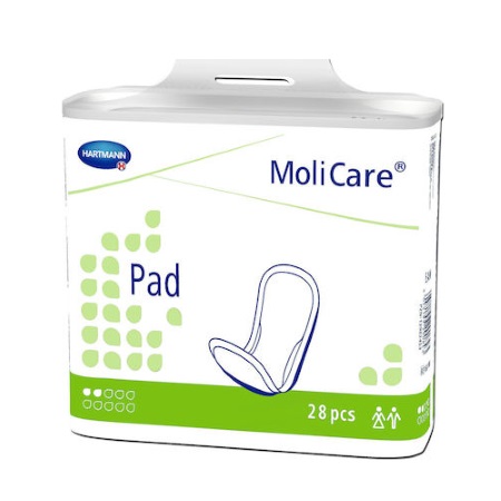 Hartmann Molimed Comfort Mini Σερβιέτες Ελαφράς Ακράτειας - λοχείας 28 τεμάχια