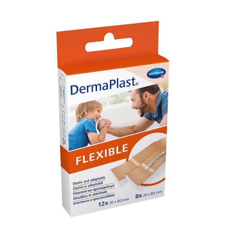 Hartmann DermaPlast Textile Προστατευτικά Επιθέματα 2 μεγέθοι 20 τεμάχια