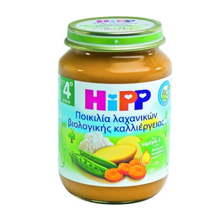 HiPP Γεύμα Μεσογειακών Λαχανικών από τον 4ο μήνα 190gr