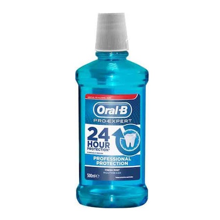 Oral B Pro Expert 24hr Professional Protection Mouthwash Στοματικό Διάλυμα 24ωρης Προστασίας 500ml
