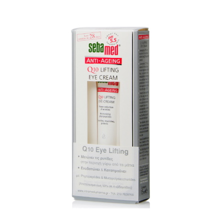 Sebamed Q-10 Eye Lifting Cream Αντιγηραντική Κρέμα Ματιών 15ml