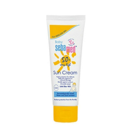 Sebamed Αδιάβροχο Βρεφικό Αντηλιακό Γαλάκτωμα SPF50+ 75ml