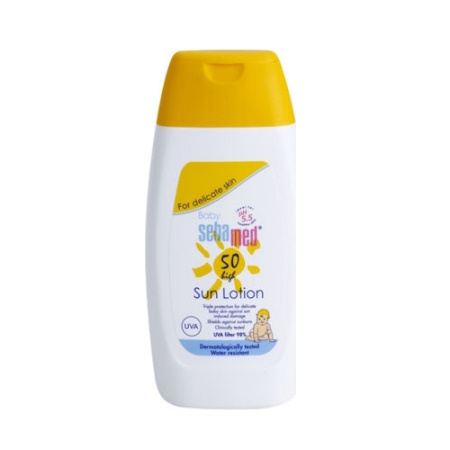 Sebamed Αδιάβροχο Βρεφικό Αντηλιακό Γαλάκτωμα για Πρόσωπο & Σώμα SPF50+ 200ml