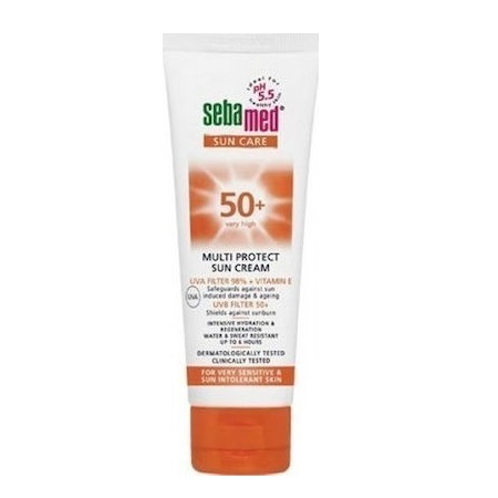 Sebamed Multi Protect Sun Cream SPF50+ Αντιηλιακή Κρέμα Προσώπου 75ml