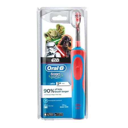 Oral B Vitality Kids Stages Power Star Wars Ηλεκτρική Οδοντόβουρτσα για Αγόρια 3+ ετών 1τμχ