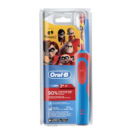 Oral-Β Kids Stages Power Disney Incredibles Παιδική Ηλεκτρική Οδοντόβουρτσα 3+ 1τmx