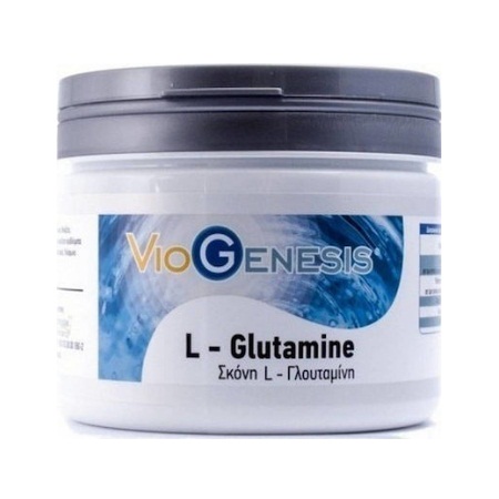 VioGenesis L-Glutamine Powder Συμπλήρωμα Διατροφής με Γλουταμίνη σε Σκόνη 250gr