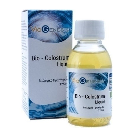 VioGenesis Bio-Colostrum Liquid  Βιολογικό Πρωτόγαλα σε Υγρή Μορφή 125ml