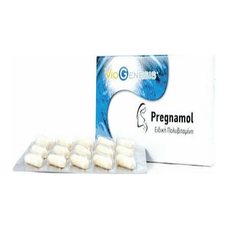 VioGenesis Pregnamol Συμπλήρωμα Διατροφής Κατά Την Διάρκεια Της Εγκυμοσύνης 30 Κάψουλες