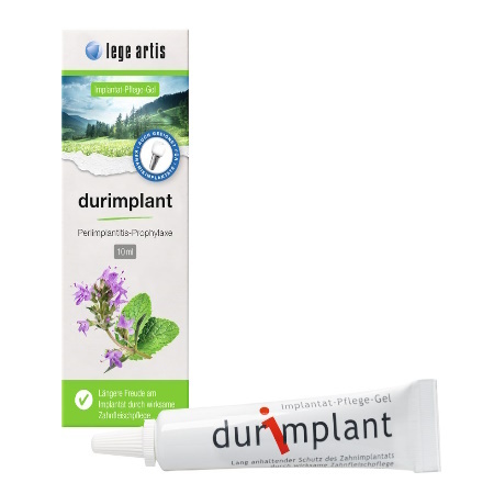 Durimplant Gel Τζελ Για Πρόληψη φλεγμονών της Στοματικής Κοιλότητας Ιδανικό για Εμφυτεύματα 10ml
