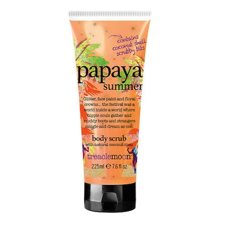 Treaclemoon Papaya Summer Body Scrub Κρέμα Απολέπισης Σώματος με Άρωμα Παπάγια 225ml
